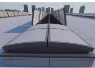 WMI curved double window