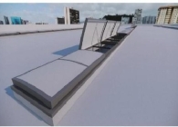 WMI curved smoke exhaust window